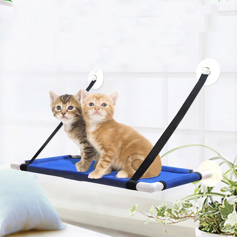 Pet Hammock Cat Basking Window Mounted Seat Home Suction Cup Hanging